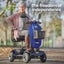 Electric Mobility Scooter For Elderly Motorized Riding Older Adults Aid Porta... Carousel 2