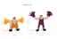 Fingertip Hercules Stack Game Wooden Balance Building Blocks Board Games Carousel 15