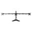 Brateck LDT12-T034N 13"-27" Triple Monitor Economy Desk Mount Stand. Detachable Carousel 3