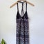 Chic A Booti 12 Bohemian Print Maxi Dress Criss-cross Back Carousel 6