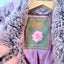 Emu Paris Size U/Arm 49cm Pink Gray Faux Fur Jacket Carousel 2