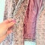 Emu Paris Size U/Arm 49cm Pink Gray Faux Fur Jacket Carousel 3