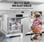 32L Commercial Blast Freezer 4 Trays Blast Chiller Chest Seafood Ice Cream Carousel 2