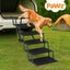 Pawz Dog Ramp Pet Stair Car SUV Travel Step Foldable Portable Lightweight Ladder Carousel 8