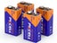 9V Battery 4PCS 9V Battery Carousel 6