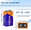 9V Battery 4PCS 9V Battery Carousel 7