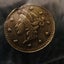 USA pre 1853 Fractional GOLD California Quarter Dollar over 170yrs old Carousel 1