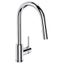 Robertson Elementi Uno gooseneck kitchen mixer - pull out spout chrome Carousel 1
