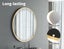 Yezi Wall Mirror Round Bathroom Decor Large Vanity Makeup Mirrors Frame 50cm Carousel 5