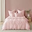 Natural Home Bamboo Tailored Duvet Cover Set Blush Pink Single Bed Carousel 2