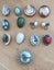 6x pairs Vintage Earrings + Brooch - Costume Jewellery Carousel 2