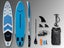 Fusion HD 11ft6 Inflatable SUP Blue Carousel 1