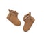 AUSTRALIAN SHEPHERD(R) UGG Boots Kids Sheepskin Wool Gift Set Barney Carousel 5