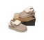 AUSTRALIAN SHEPHERD(R) UGG Slippers Sheepskin Wool Slingback Platform Tenley Carousel 11
