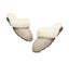 AUSTRALIAN SHEPHERD(R) UGG Slippers Double Face Sheepskin Wool Scuff Waffle Carousel 16