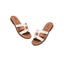 EVERAU(R) Women Leather Woven Ultra Soft Flat Slides Carousel 6