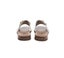 EVERAU(R) Women Leather Metal Ultra Soft Flat Slides Jianna Carousel 7