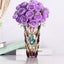 Modern Crystal Glass Vase Colored Transparent Rose Vase for Home Decor Carousel 2