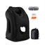Inflatable Travel Neck Pillow with Eye Mask & Earplugs for Airplane or Car Carousel 1