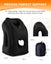 Inflatable Travel Neck Pillow with Eye Mask & Earplugs for Airplane or Car Carousel 2