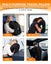 Inflatable Travel Neck Pillow with Eye Mask & Earplugs for Airplane or Car Carousel 7