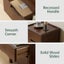 Bedside Storage Unit Night Cabinet Wooden Storage Table Carousel 3