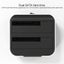 2 Bay USB 3.0 Sata Hard Drive Dock Carousel 11