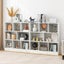 STORFEX 3-Tier Open Bookshelf - White Carousel 2