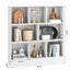 STORFEX 3-Tier Open Bookshelf - White Carousel 5