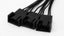 4-Pin PWM Fan Splitter Cable - 1 to 3 Extension (15cm) Carousel 1