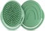 Haakaa: Rainbow Silicone Shampoo Brush - Pea Green Carousel 1