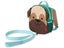 Skip Hop: Zoo Mini Backpack with Reins - Pug Carousel 1