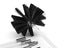 Chimney Cleaning Brush Kit for Fireplace and Flue with Extendable Rods-6 Rods Carousel 4