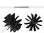 Chimney Cleaning Brush Kit for Fireplace and Flue with Extendable Rods-6 Rods Carousel 5
