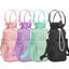 Elosung Green Insulated Tumbler Carrier Bag Crossbody Water Bottle Holder With P Carousel 3