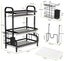 Carla Home Dish Drying Rack 3 Tier Large Capacity Kitchen Storage With Utensil A Carousel 2