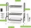 Carla Home Dish Drying Rack 3 Tier Large Capacity Kitchen Storage With Utensil A Carousel 7