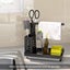Carla Home Kitchen Sink Caddy Organizer With Sponge Soap & Brush Storage And Rag Carousel 3
