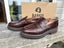 Bared Wedgebill Mahogany Leather Loafers Size 41 Carousel 7