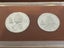 Cook Islands - 1973 - $7.50 + $2.50 - Silver Proof Coins - 61.15g + Stamp Carousel 2
