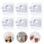 6pcs Curtain Rod Bracket, Self Adhesive Wall Mount Holder, Drapery Hook Hol Carousel 1