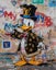 Framed $1 RESERVE 1 Panel Canvas Print - Donald Duck Carousel 1