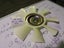 Fan Blade for Hitachi EX55 EX60 /-1/-2/-3 EX120-5 EX200-2/-3/-5 EX220-3 EX300-3 Carousel 8