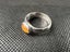 Vintage Sterling Silver & Amber Ring - Lot F399 Carousel 3