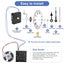 Quartz Clock Movement Mechanism Kit, DIY Wall Operated Chime Clock Motor Ki Carousel 6