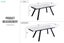 DALTON 1.6M-2.2M Extension Dining Table (Ceramic Top) Carousel 3