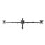 Brateck LDT12-C034N 13"-27" Triple Monitor Economy Desk Mount Bracket. Carousel 10