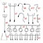 81 Pcs Pegboard Hooks,Peg Hook Heavy Duty Peg Board Hook Set,Organization W Carousel 4