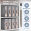8PCS Bed Sheet Organiser Blanket Fabric Storage Bin Box Carousel 3