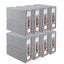 8PCS Bed Sheet Organiser Blanket Fabric Storage Bin Box Carousel 9